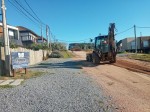 Arreglos de calles en Punta del Diablo